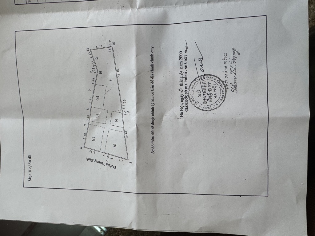 Bán nhà Trương Định - diện tích 203m2 2 tầng - Mảnh đất hiếm thông số vàng - giá 85 tỷ