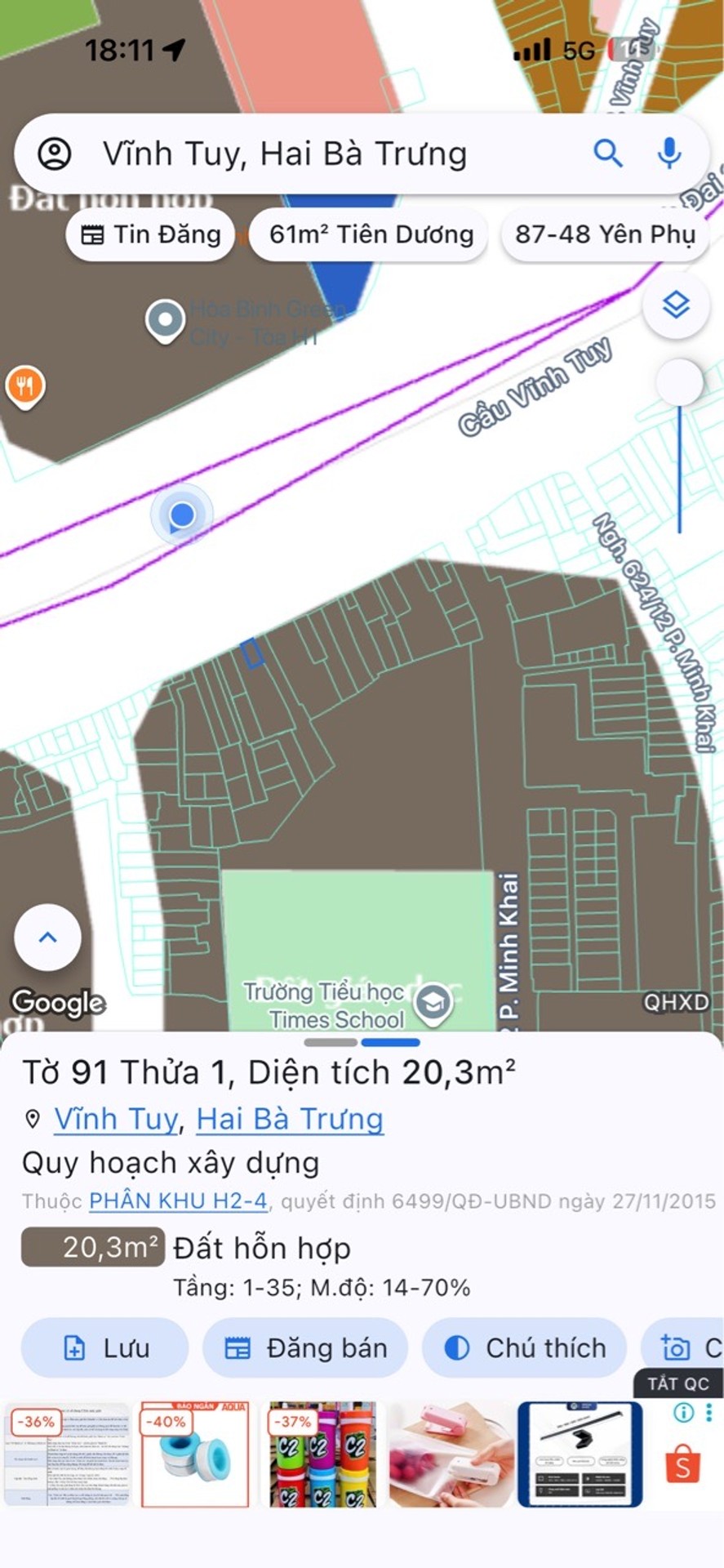 Bán nhà Minh Khai - diện tích 18m2 4 tầng - Ô tô tránh - giá 12 tỷ