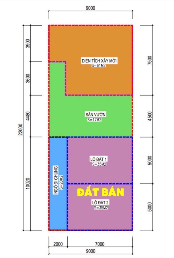 Bán nhà Định Công - diện tích 35m2 1 tầng - Lô đất vuông đẹp - giá 2,3 tỷ