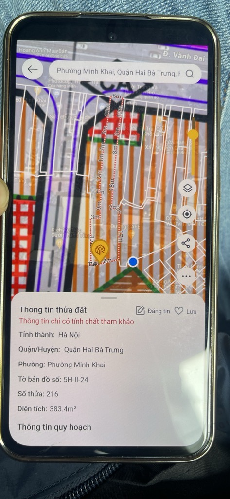 Bán nhà Minh Khai - diện tích 425m2 1 tầng - SIÊU PHẨM - 1 MẶT PHỐ - 1 MẶT NGÕ 2 Ô TÔ TRÁNH - giá 165 tỷ