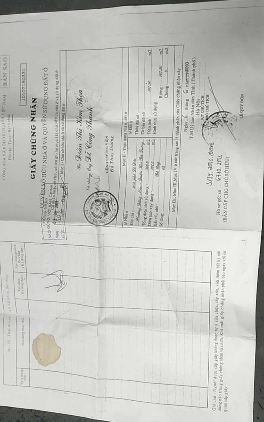 Bán nhà Lò Đúc - diện tích 108m2 5 tầng - Mặt phố kinh doanh đỉnh - giá 97 tỷ