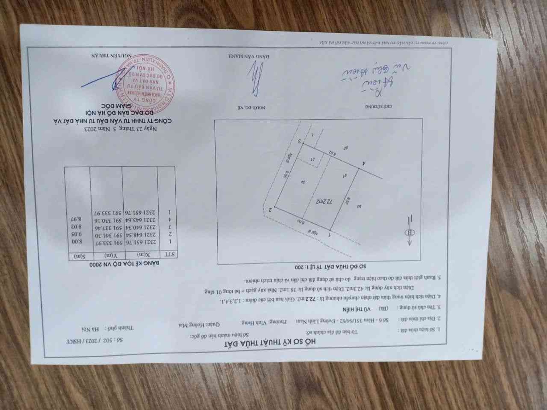 Bán nhà Lĩnh Nam - diện tích 72m2 1 tầng - Nhà cấp 4, lô góc - giá 4,98 tỷ