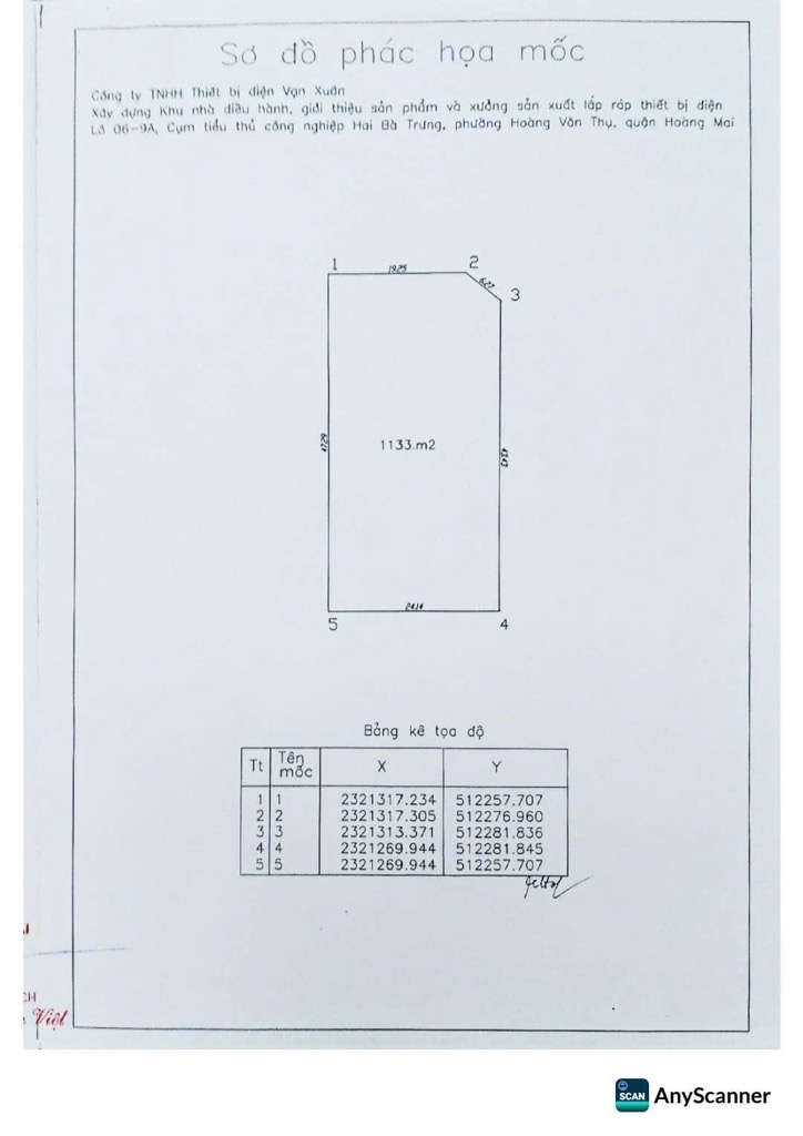 Bán nhà Ngõ 4 ô tô trở lên - diện tích 1133m2 1 tầng - Lô góc 2 mặt thoáng - giá 270 tỷ