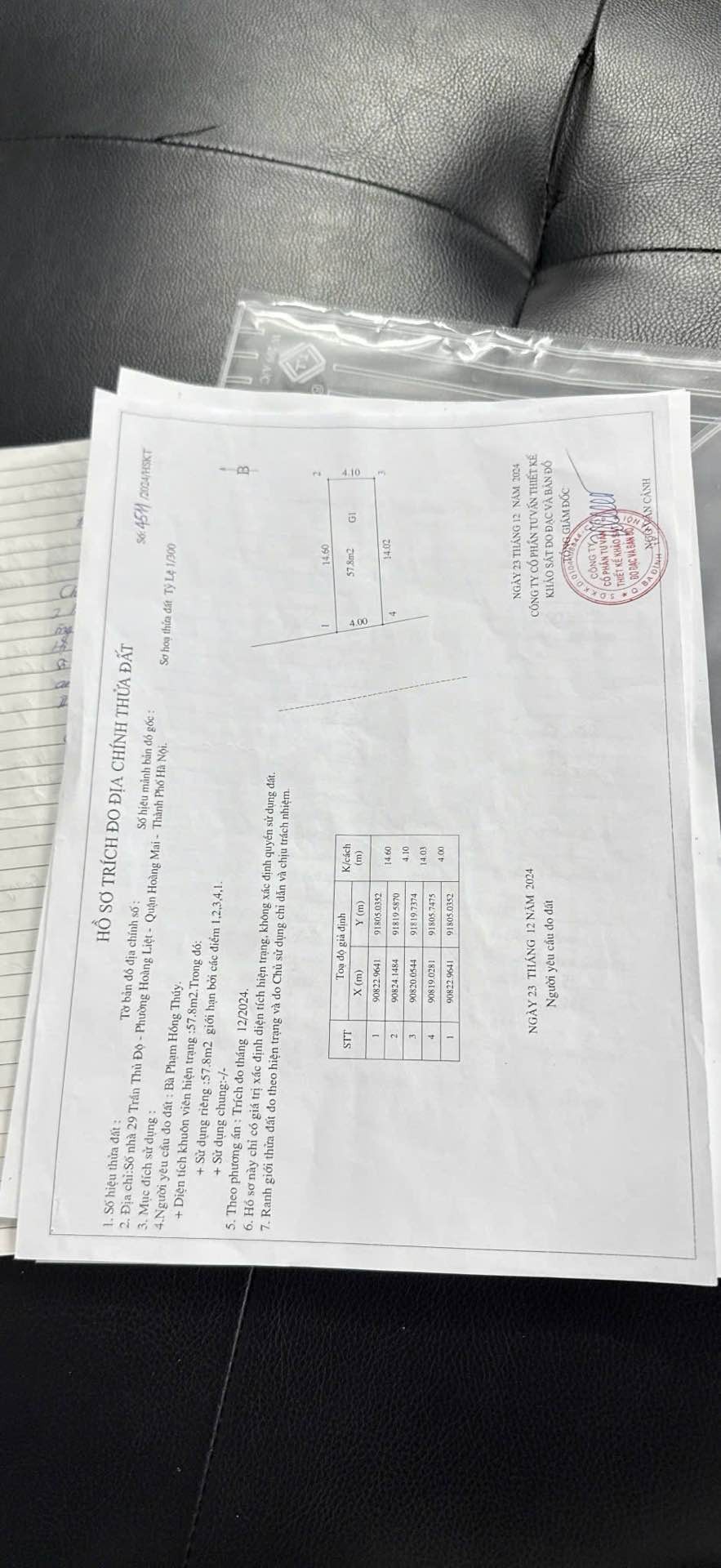 Bán nhà Trần Thủ Độ - diện tích 58m2 1 tầng - Đặc điểm: Nguồn gốc đất nông nghiệp, giá 4 tỷ