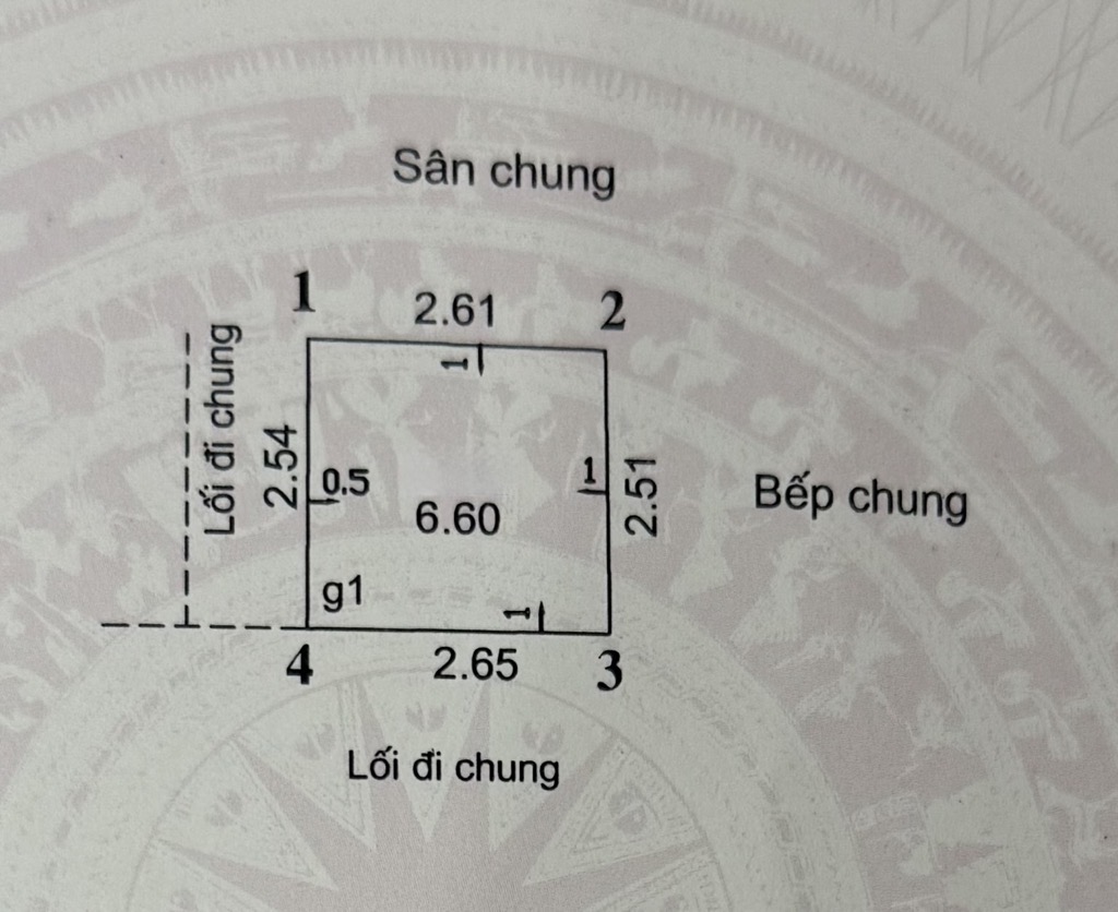 Bán nhà Bạch Mai - diện tích 6m2 1 tầng - Lô góc - giá 1,5 tỷ