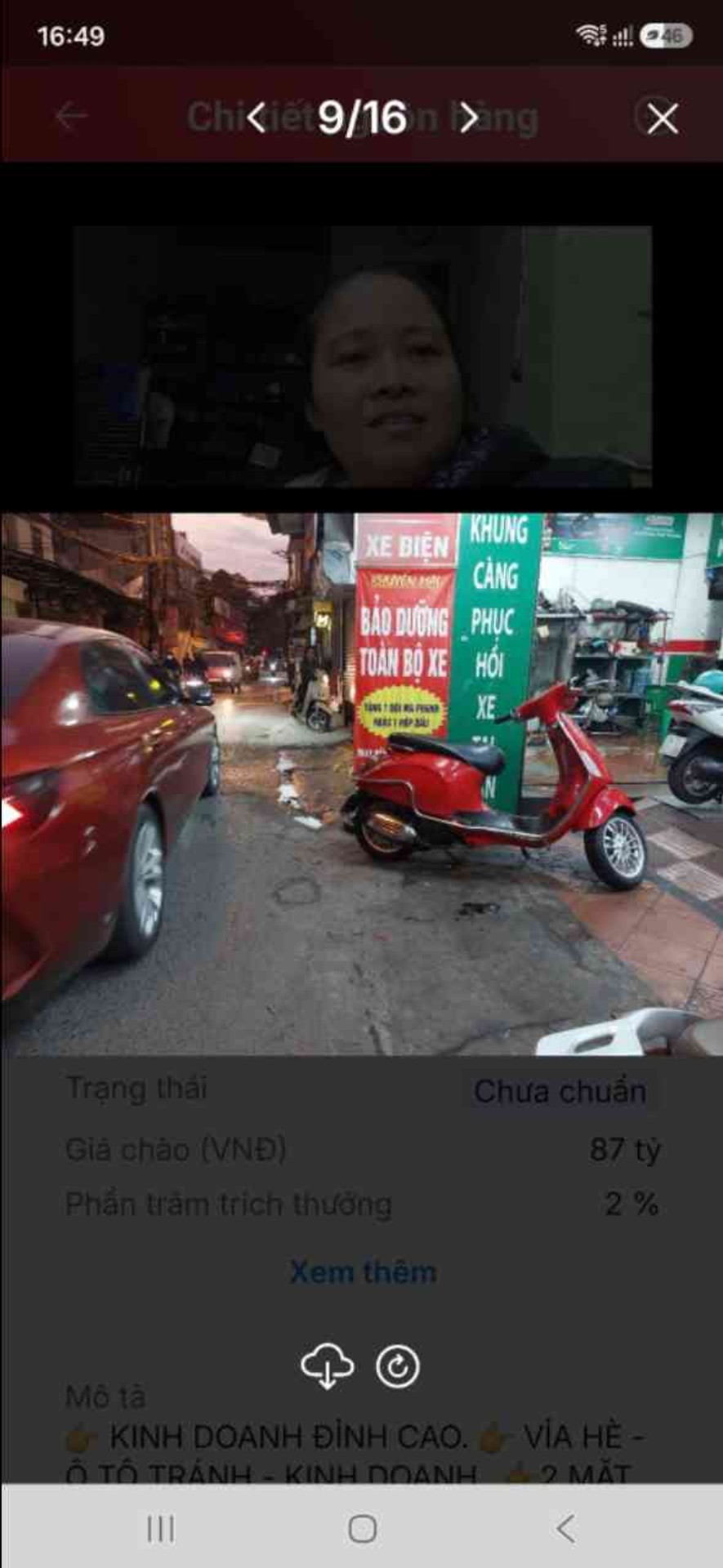 Bán nhà Tương Mai - diện tích 182m2 1 tầng - 2 mặt thoáng - giá 87 tỷ