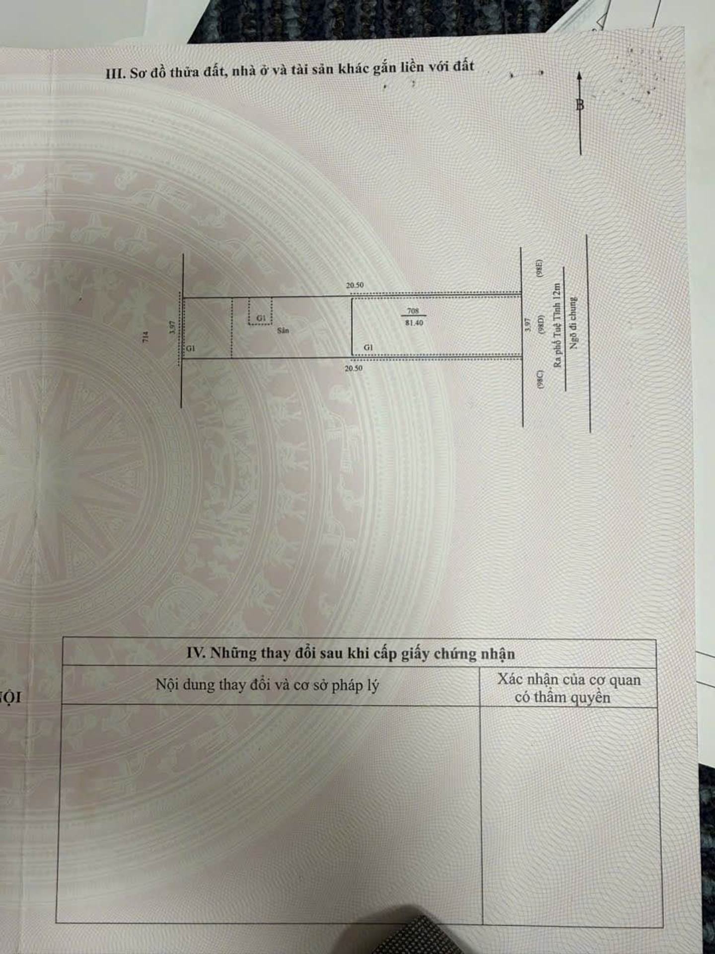 Bán nhà Tuệ Tĩnh - diện tích 82m2 6 tầng - Nhà 6 tầng thang máy - giá 42,5 tỷ