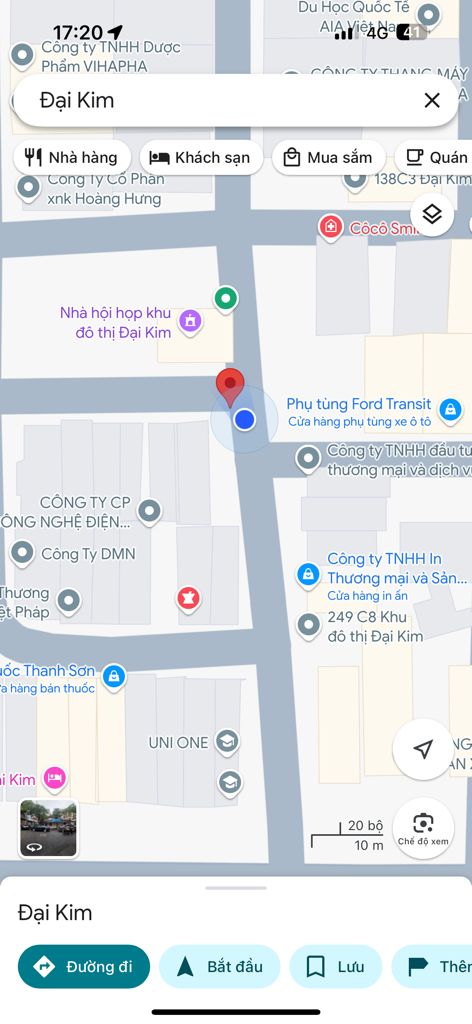 Bán nhà KĐT Đại Kim - diện tích 113m2 4 tầng - Lô góc - giá 47 tỷ