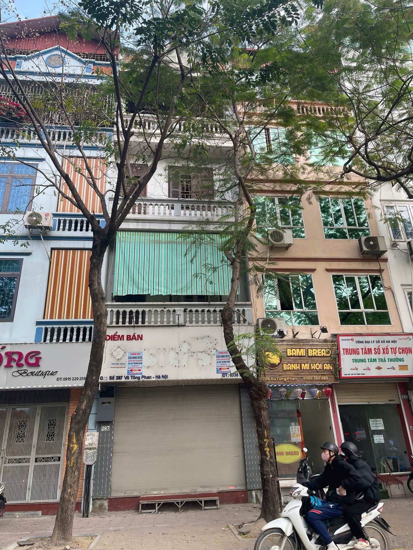 Bán nhà Vũ Tông Phan - diện tích 43,2m2 4 tầng - Mặt phố kinh doanh sầm uất - giá 29 tỷ