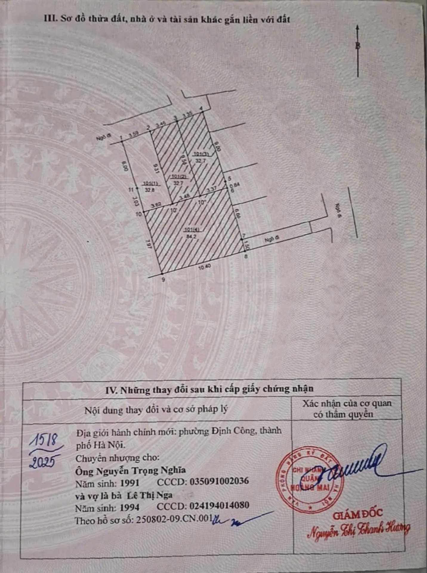 Bán nhà Đại Từ - diện tích 33m2 6 tầng - Thang máy, ô tô vào trong nhà - giá 10,5 tỷ