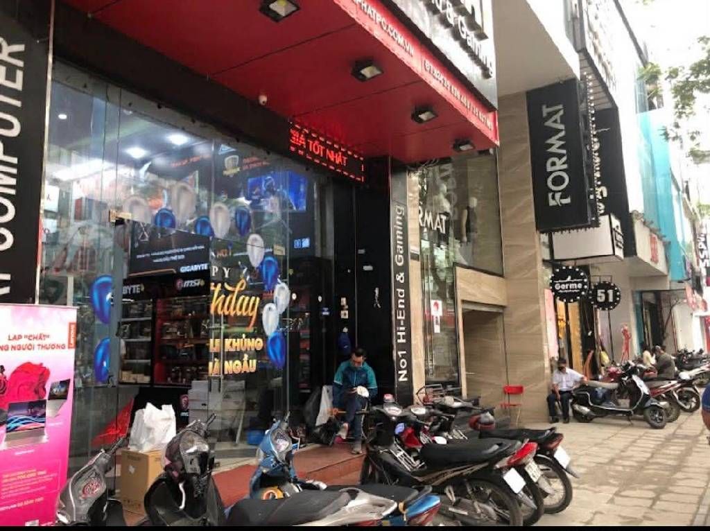 Bán nhà Thái Hà - diện tích 203m2 6 tầng - Mặt phố kinh doanh sầm uất - giá 195 tỷ