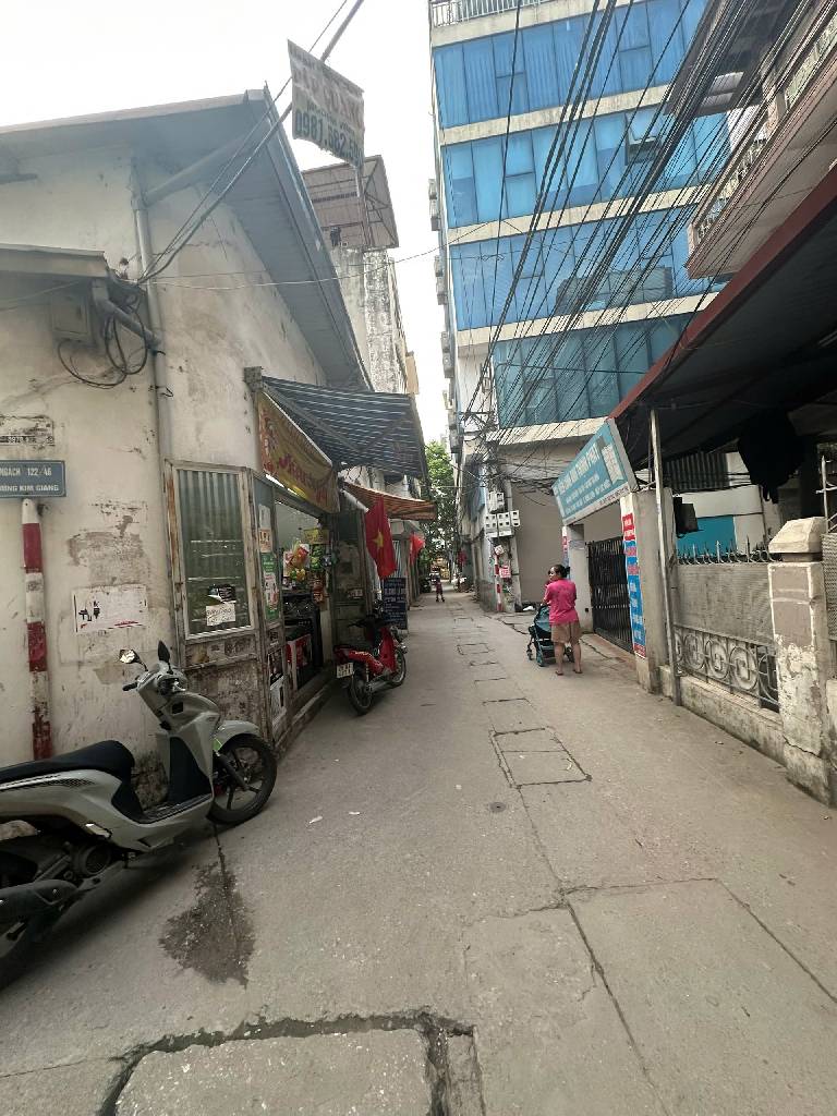 Bán nhà Kim Giang - diện tích 160m2 1 tầng - LÔ GÓC, MẶT TIỀN RỘNG NGÕ THÔNG Ô TÔ - giá 33,6 tỷ