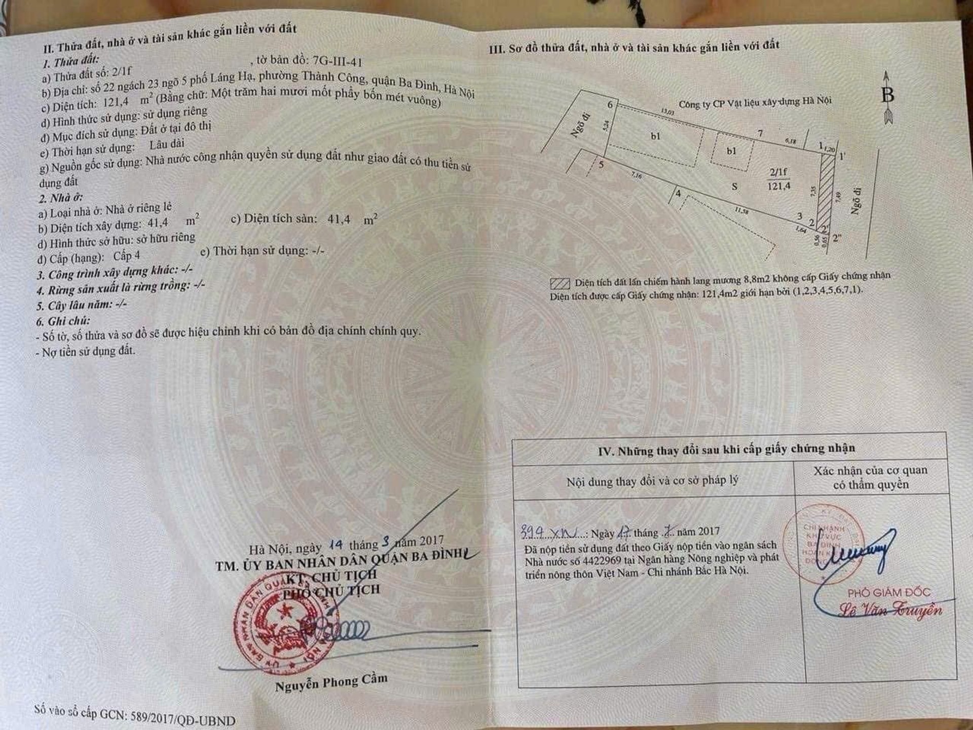 Bán nhà Láng Hạ - diện tích 122m2 1 tầng - Lô góc 3 mặt thoáng - giá 37 tỷ