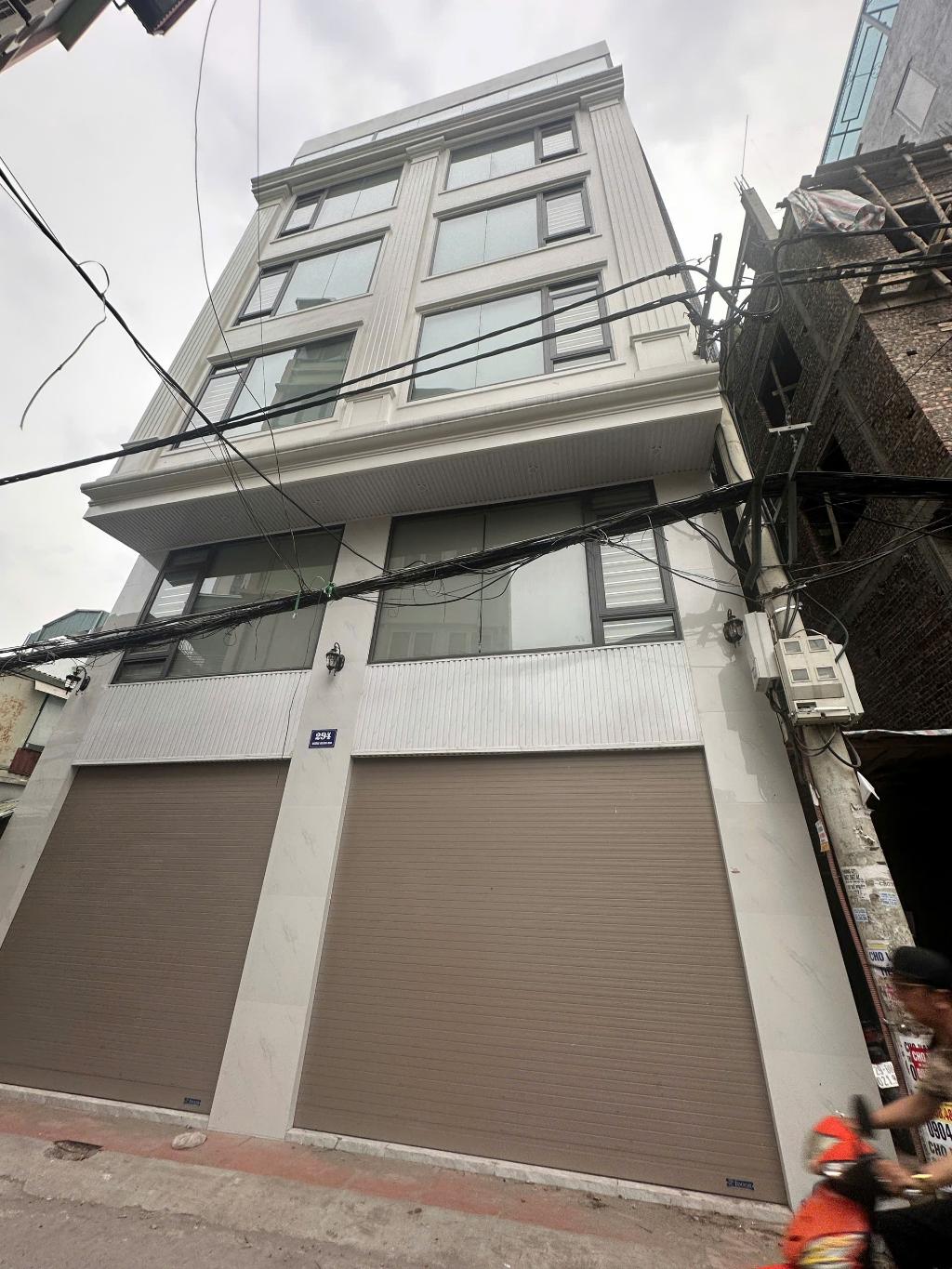 Bán nhà Hoàng Mai - diện tích 81m2 7 tầng - Ô TÔ TRÁNH - giá 34 tỷ