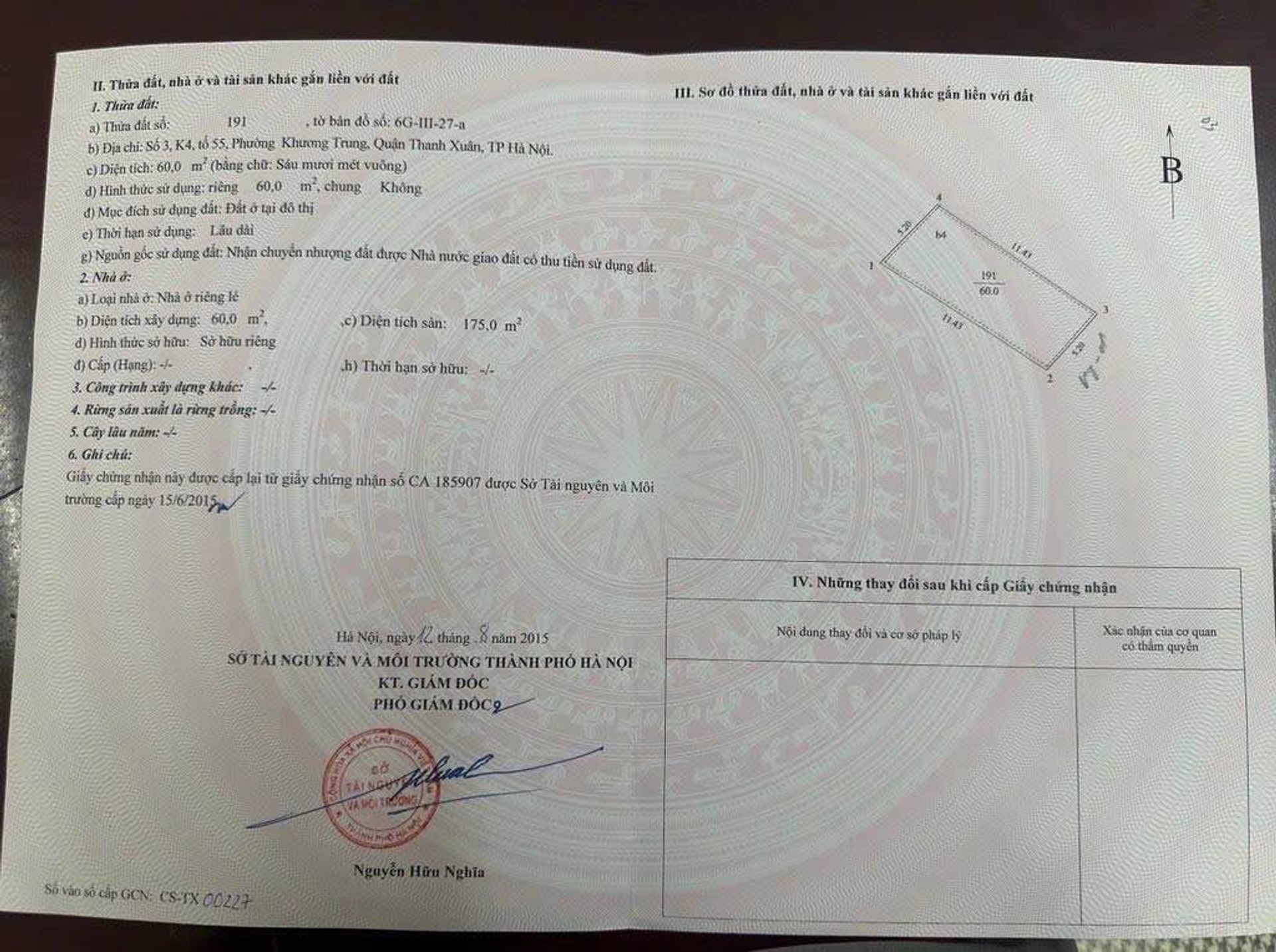 Bán nhà Tô Vĩnh Diện - diện tích 60m2 6 tầng - Ô tô vào nhà - giá 25,8 tỷ