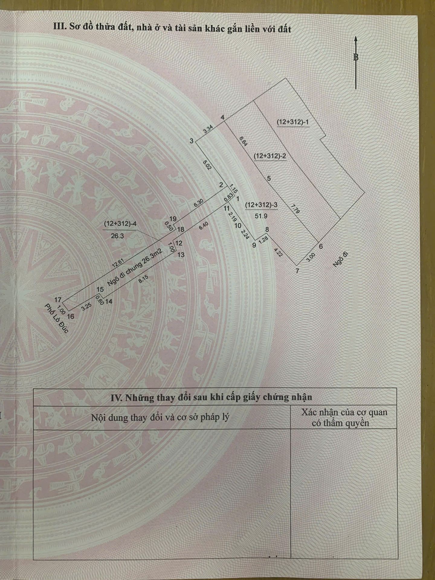 Bán nhà Lò Đúc - diện tích 52m2 6 tầng - Thang máy - giá 15,5 tỷ