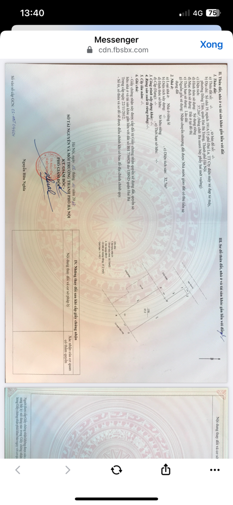Bán nhà Đại La - diện tích 61m2 3 tầng - Ngõ thông, thoáng - giá 8,5 tỷ