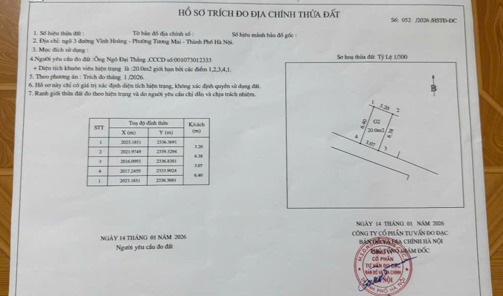 Bán nhà Hoàng Mai - diện tích 20m2 1 tầng - Nhà cấp 4 ở được - giá 0,69 tỷ