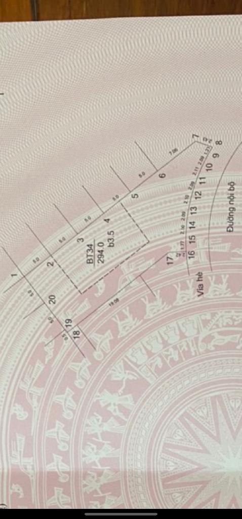 Bán nhà Tố Hữu - diện tích 294m2 3 tầng - Ô TÔ TRÁNH - giá 115 tỷ