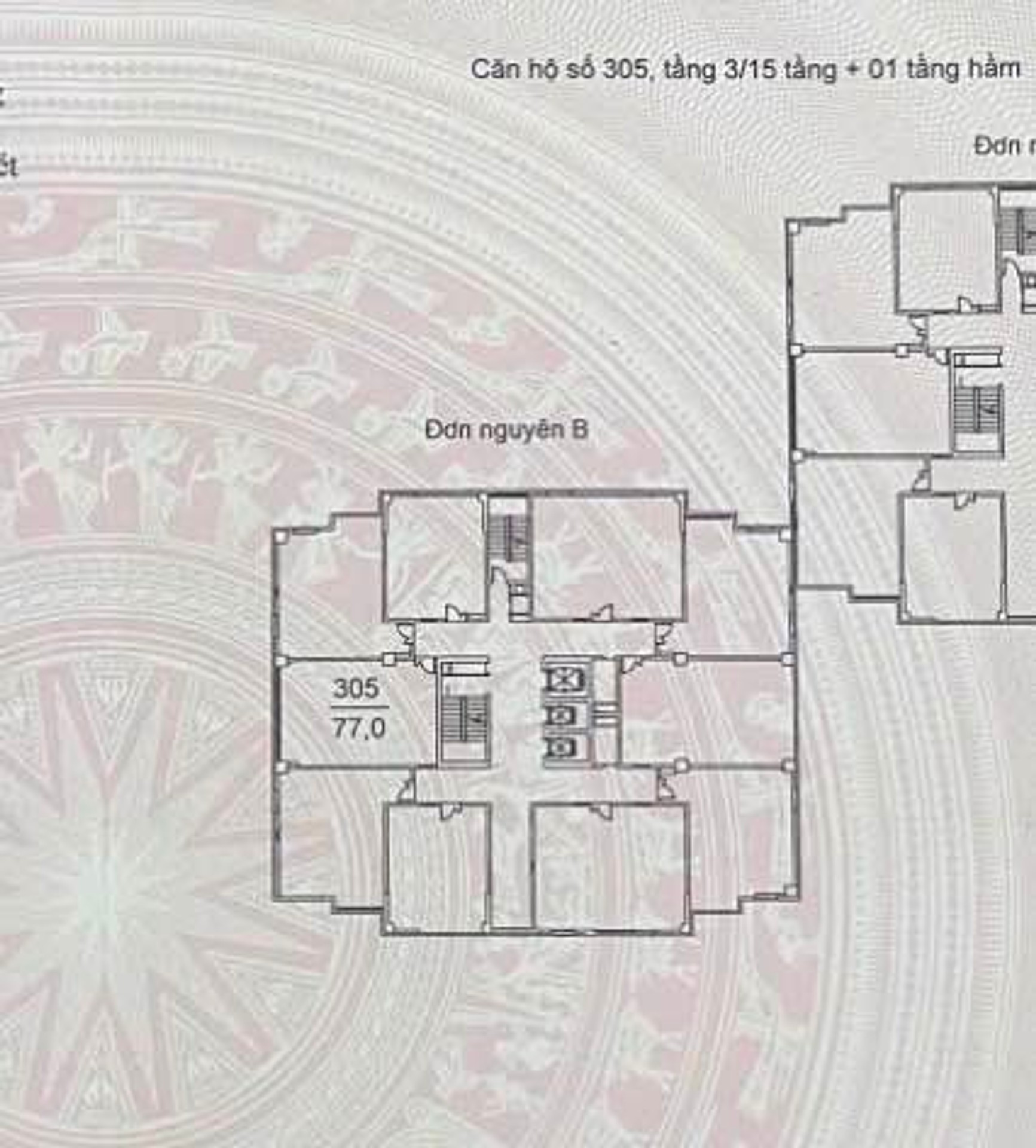 Bán nhà 1B Toà B - diện tích 77m2 3 tầng - Mặt phố ô tô tránh - giá 6 tỷ