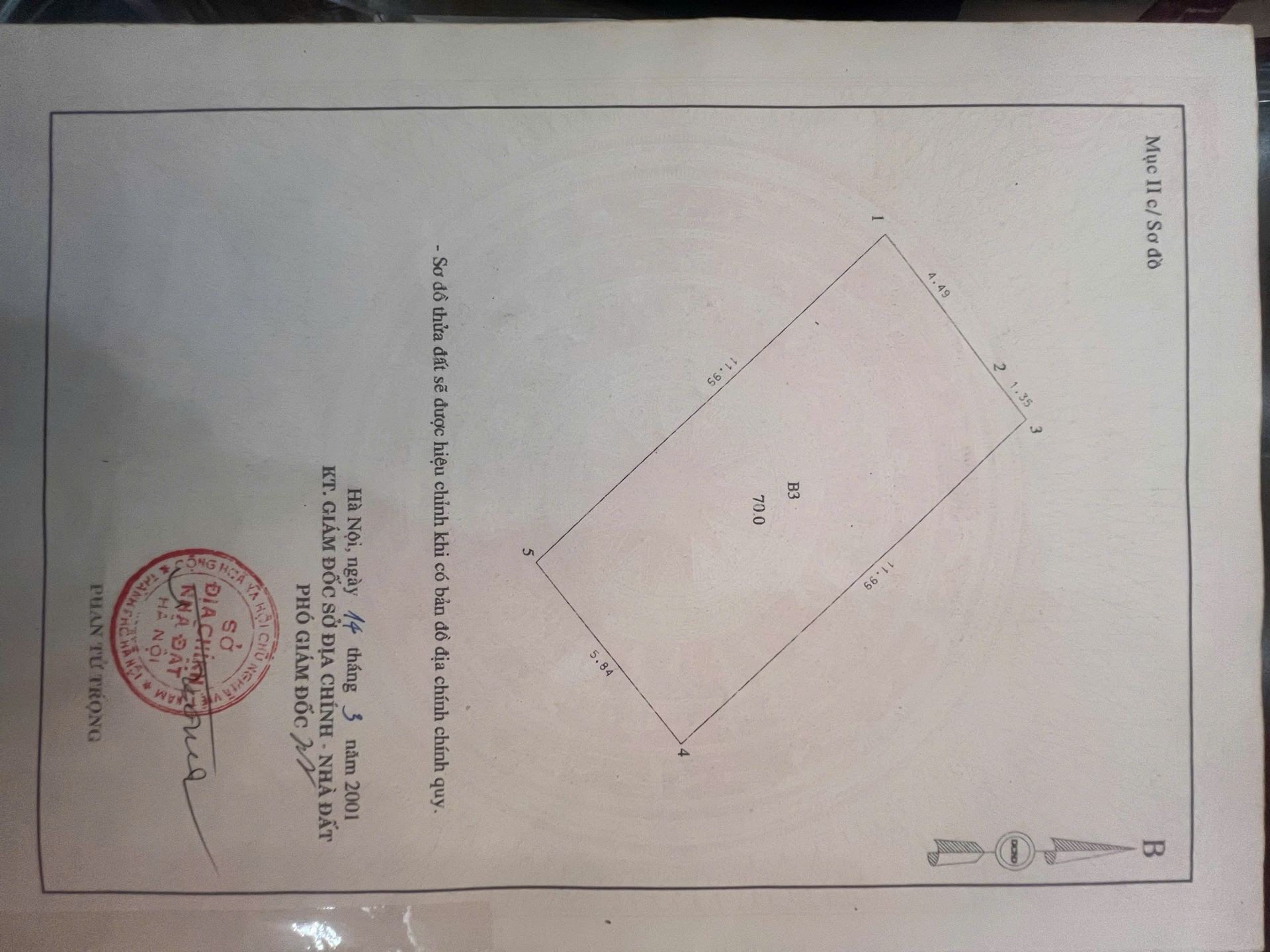 Bán nhà Hồng Hà - diện tích 70m2 4 tầng - Ô TÔ - giá 25,6 tỷ