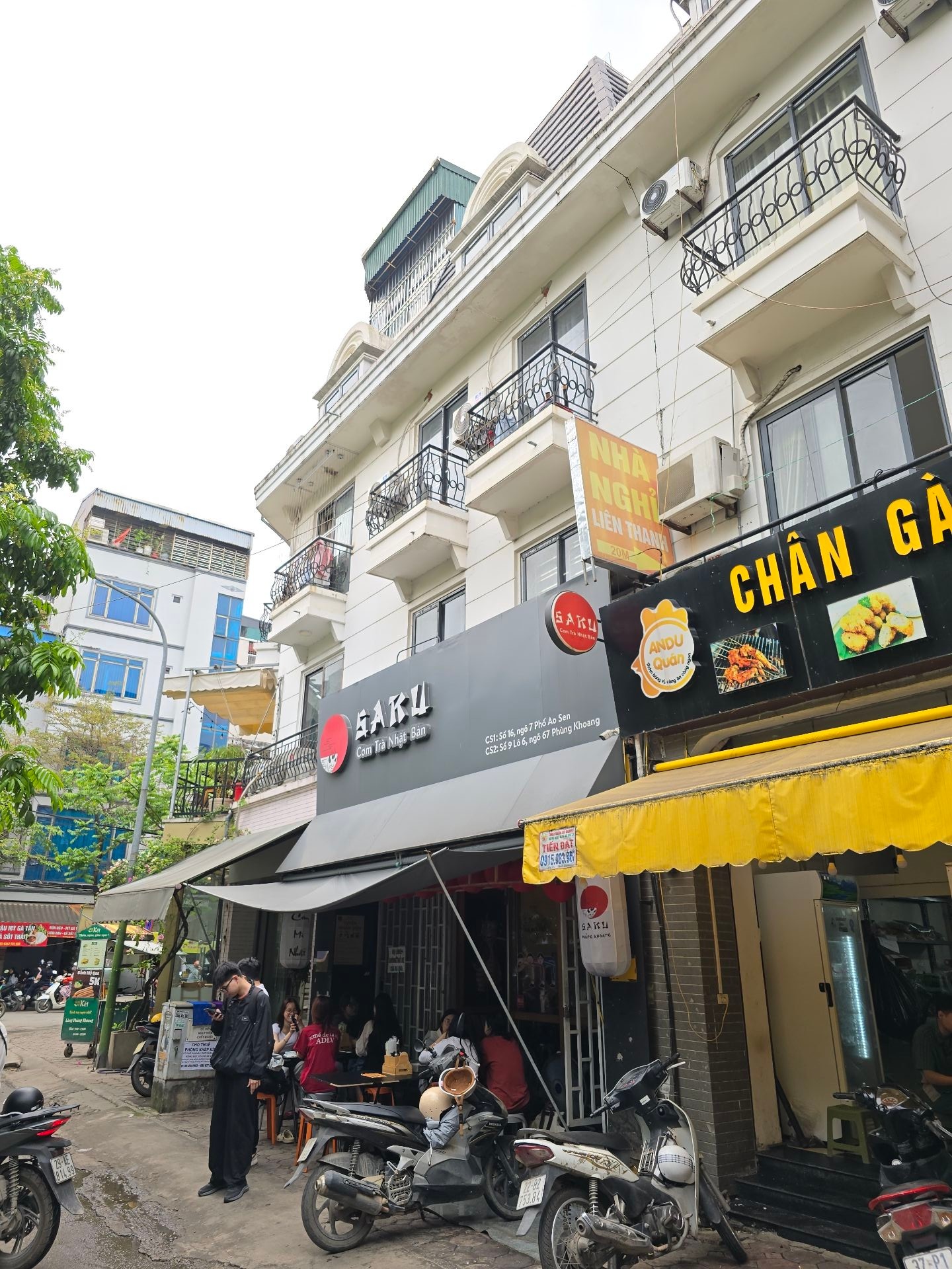 Bán nhà Phùng Khoang - diện tích 84m2 4 tầng - ô tô đỗ cửa - giá Nhỉnh 24 tỷ