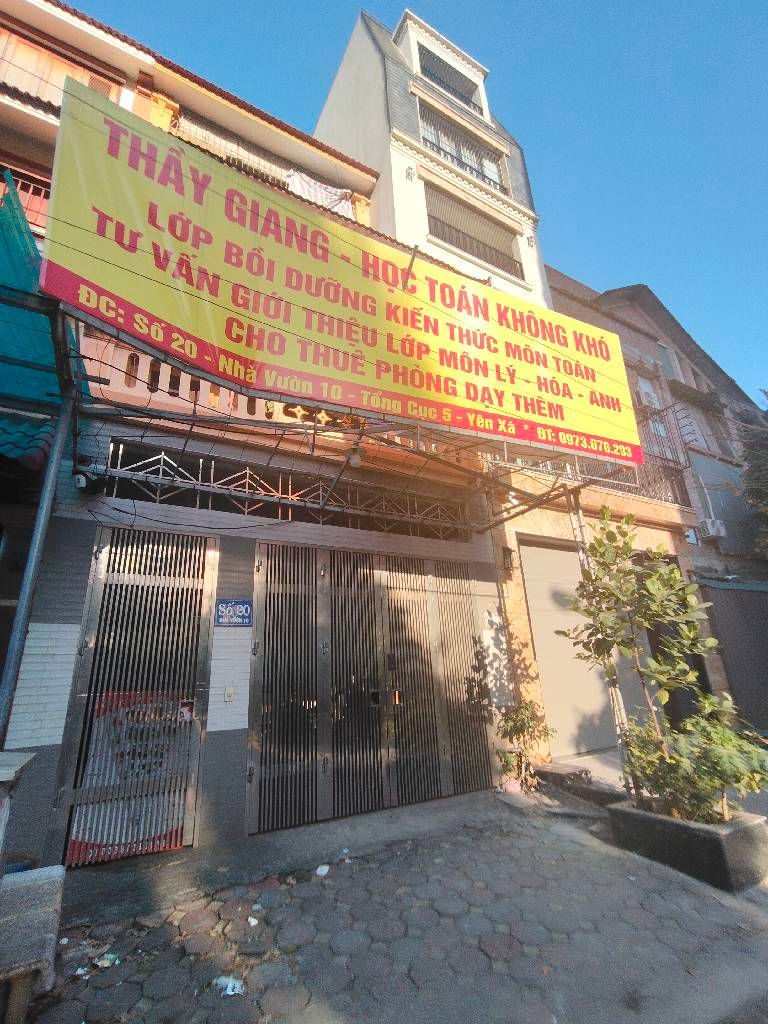 Bán nhà Ngõ 3 tổng cục 5 yên xá - diện tích 100m2 5 tầng - ô tô tránh - giá Nhỉnh 30 tỷ