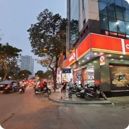 Bán nhà 77 Phố 8-3 - diện tích 106m2 3 tầng - CĂN GÓC MẶT PHỐ CHỢ - giá 32 tỷ