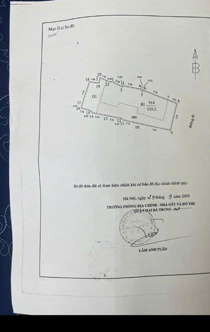 Bán nhà Bùi Ngọc Dương - diện tích 126m2 1 tầng - ô tô đỗ cửa - giá 32,5 tỷ