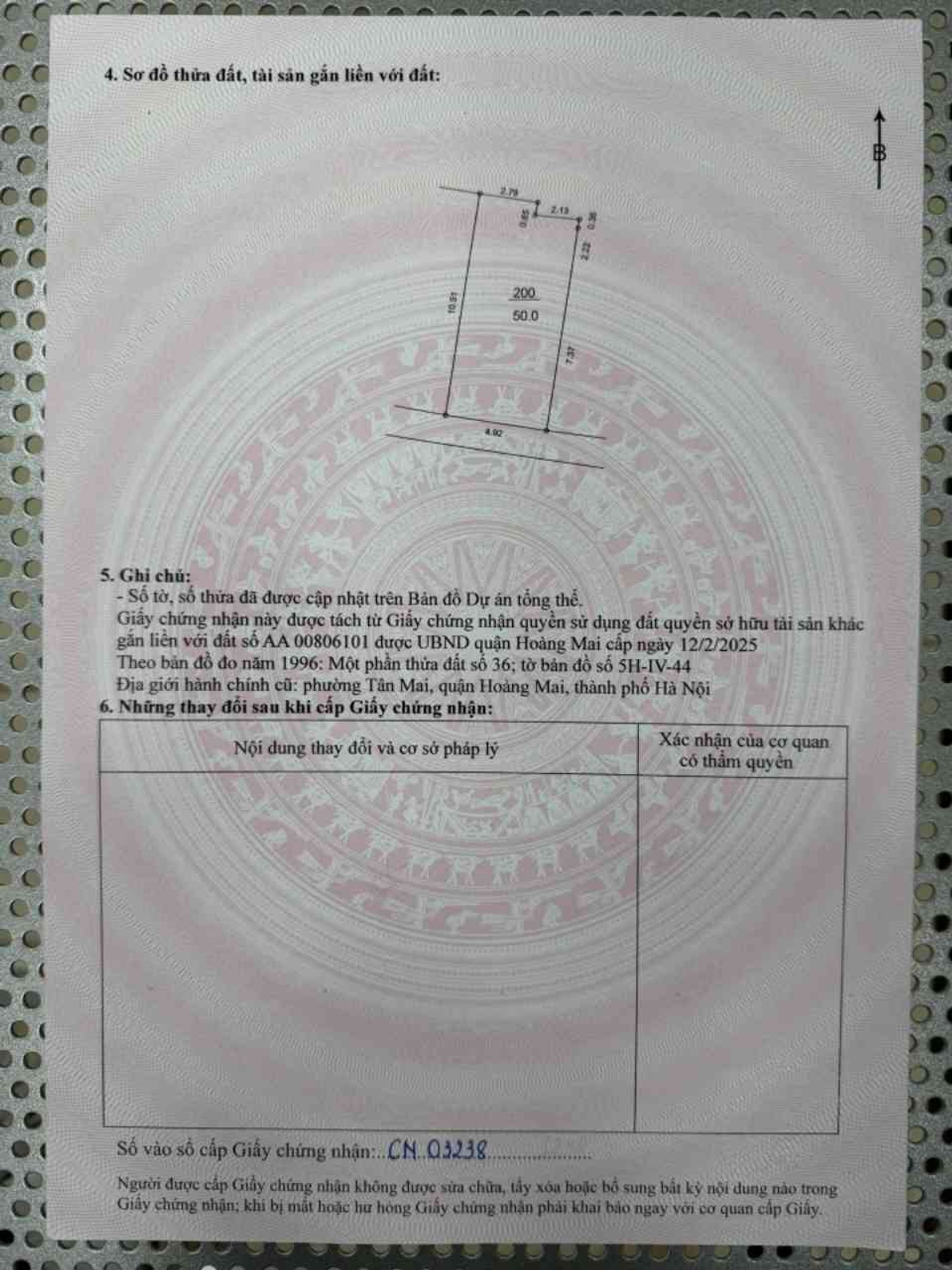Bán nhà Trương Định - diện tích 50m2 6 tầng - Ô tô cách 10m - giá 13,6 tỷ