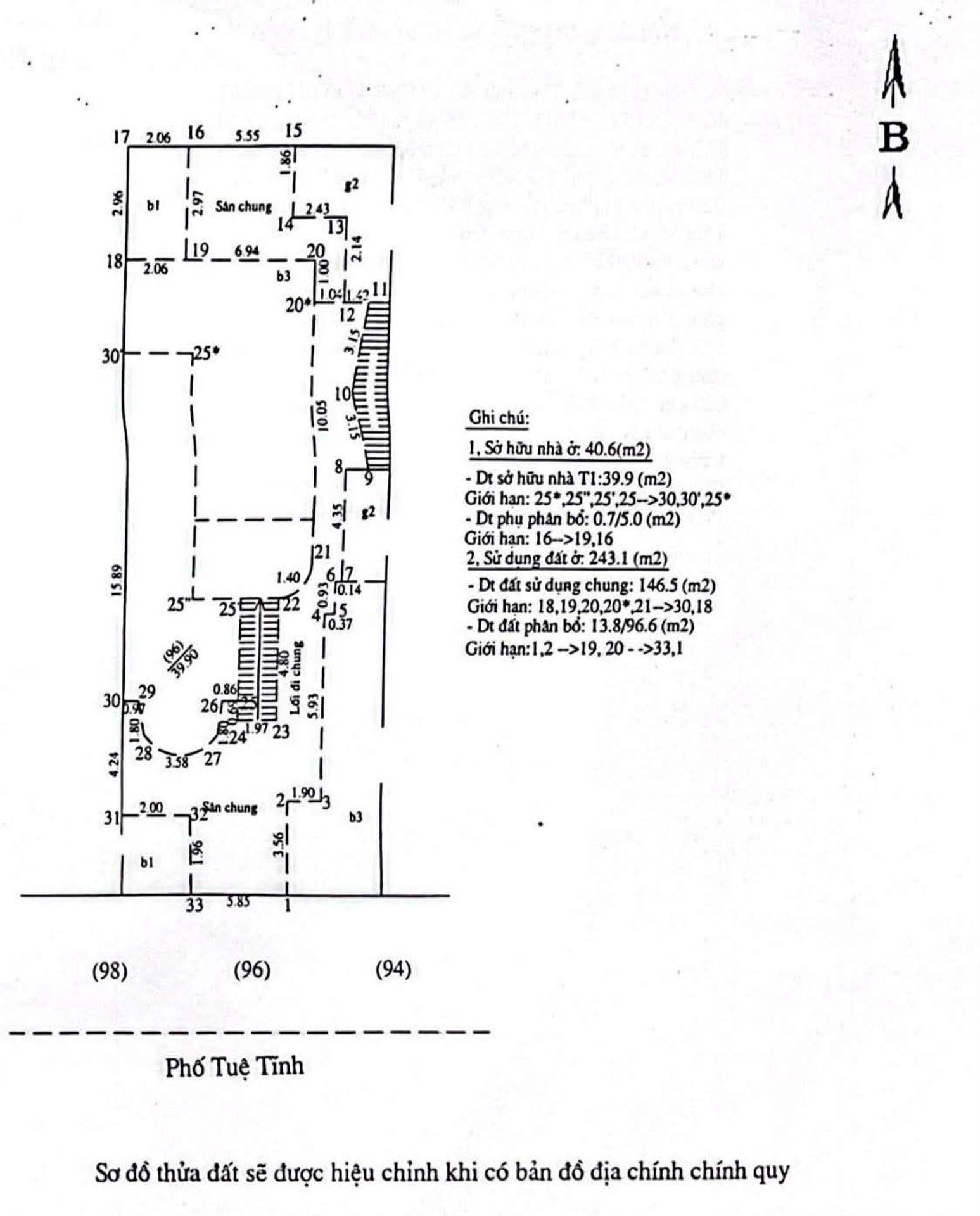 Bán nhà Tuệ Tĩnh - diện tích 320m2 4 tầng - Lô góc 3 mặt thoáng - giá 395 tỷ