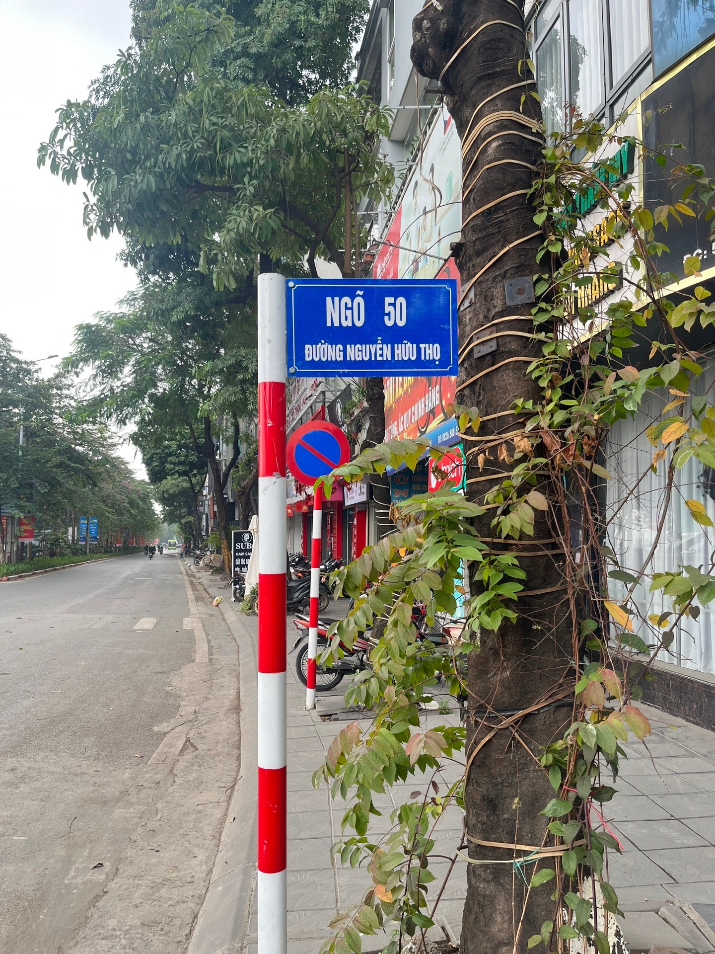 Bán nhà Nguyễn Hữu Thọ - diện tích 60m2 4 tầng - ô tô đỗ trước đất - giá 11,6 tỷ