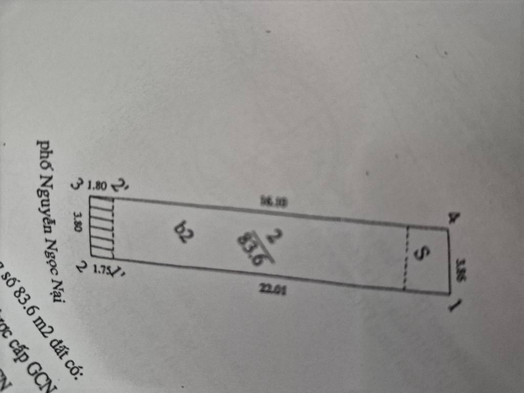 Bán nhà Nguyễn Ngọc Nại - diện tích 83m2 2 tầng - Lô góc 2 mặt thoáng - giá 41 tỷ