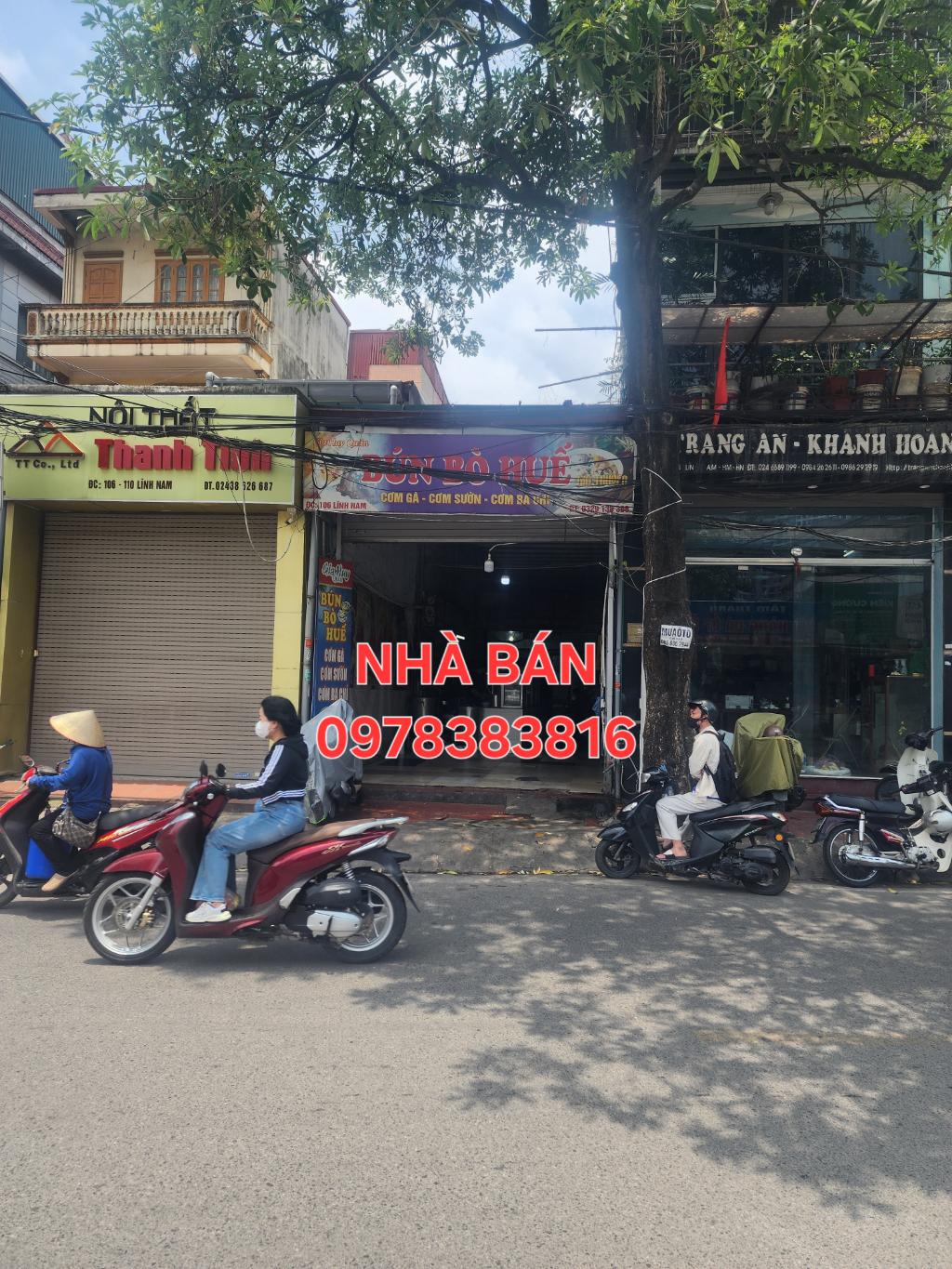 Bán nhà Lĩnh Nam - diện tích 174m2 1 tầng - ô tô tránh - giá 38,5 tỷ