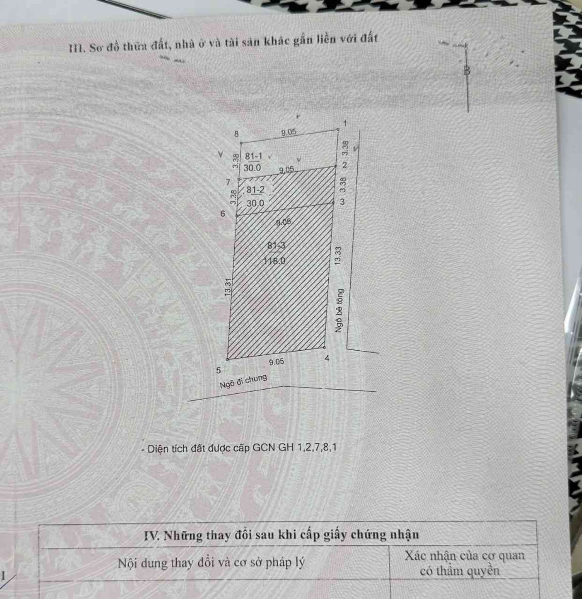 Bán nhà Nam Dư - diện tích 30m2 5 tầng - Ô tô đỗ cổng - giá 7,5 tỷ