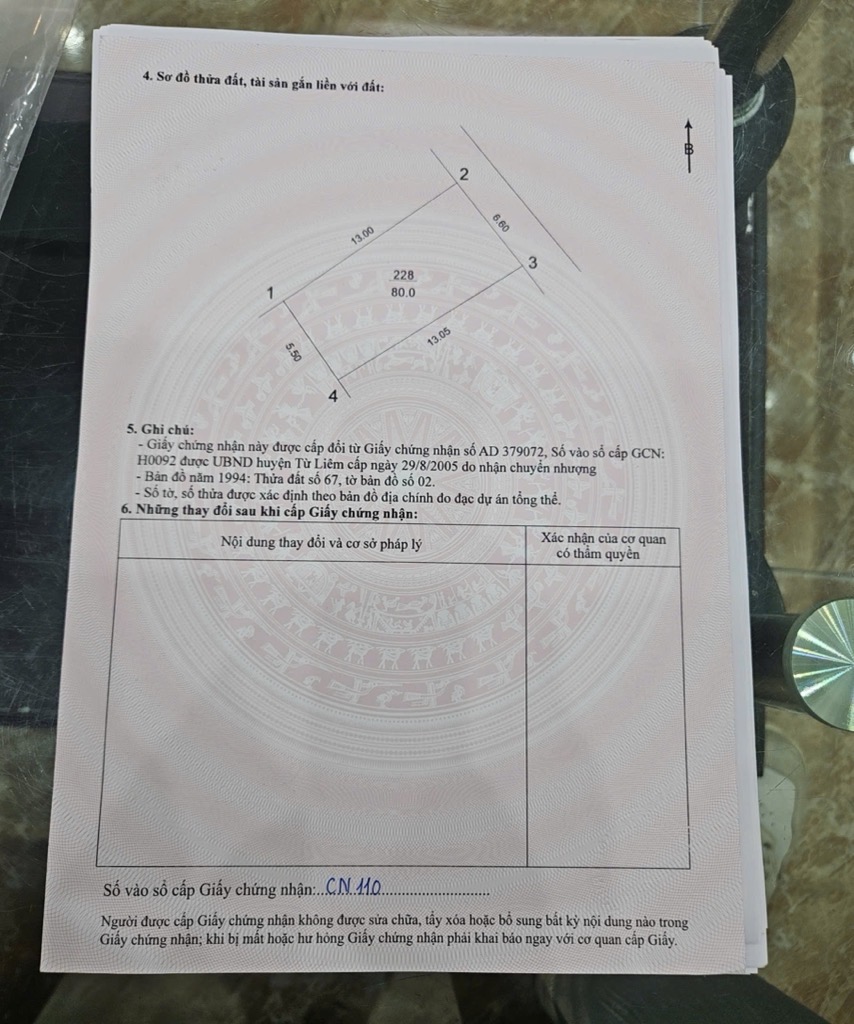 Bán nhà Trung Văn - diện tích 80m2 7 tầng - Ngõ 1 ô tô tránh - giá 28 tỷ