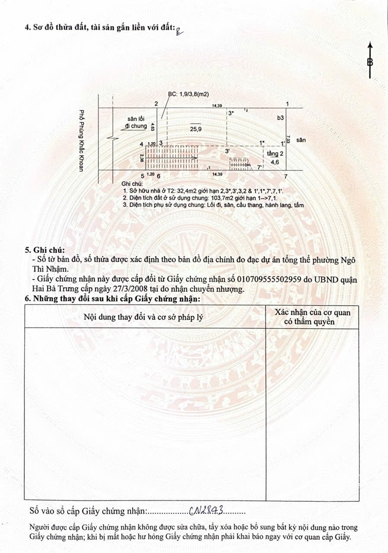 Bán nhà Phùng Khắc Khoan - diện tích 32m2 1 tầng - Lô góc 2 mặt thoáng - giá 4,7 tỷ