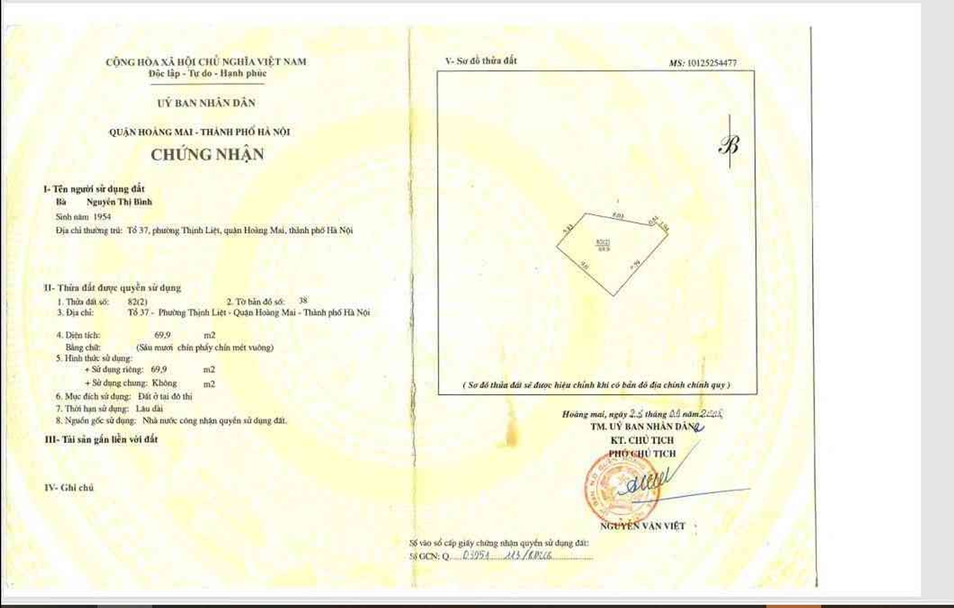 Bán nhà Nguyễn Chính - diện tích 29m2 4 tầng - gần ô tô - giá 3,5 tỷ