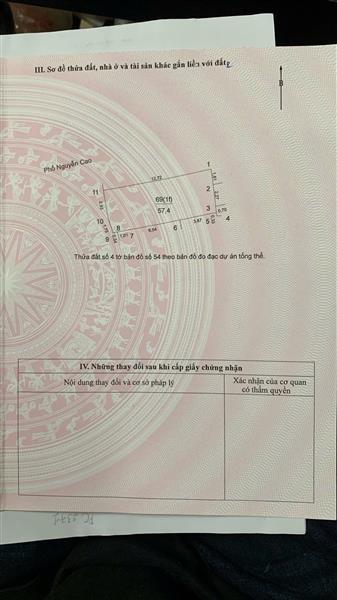 Bán nhà Nguyễn Cao - diện tích 58m2 4 tầng - Lô góc 2 mặt thoáng - giá 25 tỷ