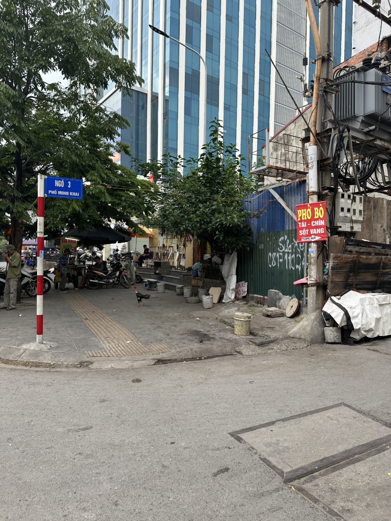 Bán nhà Ngõ 3 Minh Khai - diện tích 191m2 1 tầng - Mảnh đất vàng xây chung cư mini - giá 37 tỷ