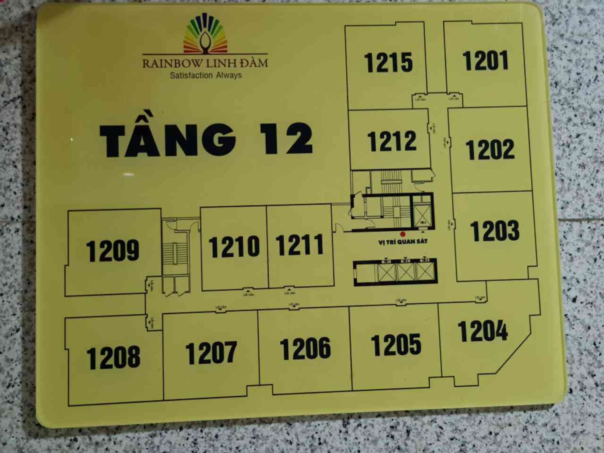 Bán nhà Rainbow Tây Nam Linh Đàm - diện tích 68m2 12 tầng - Căn hộ CC cực VIP - giá 6 tỷ