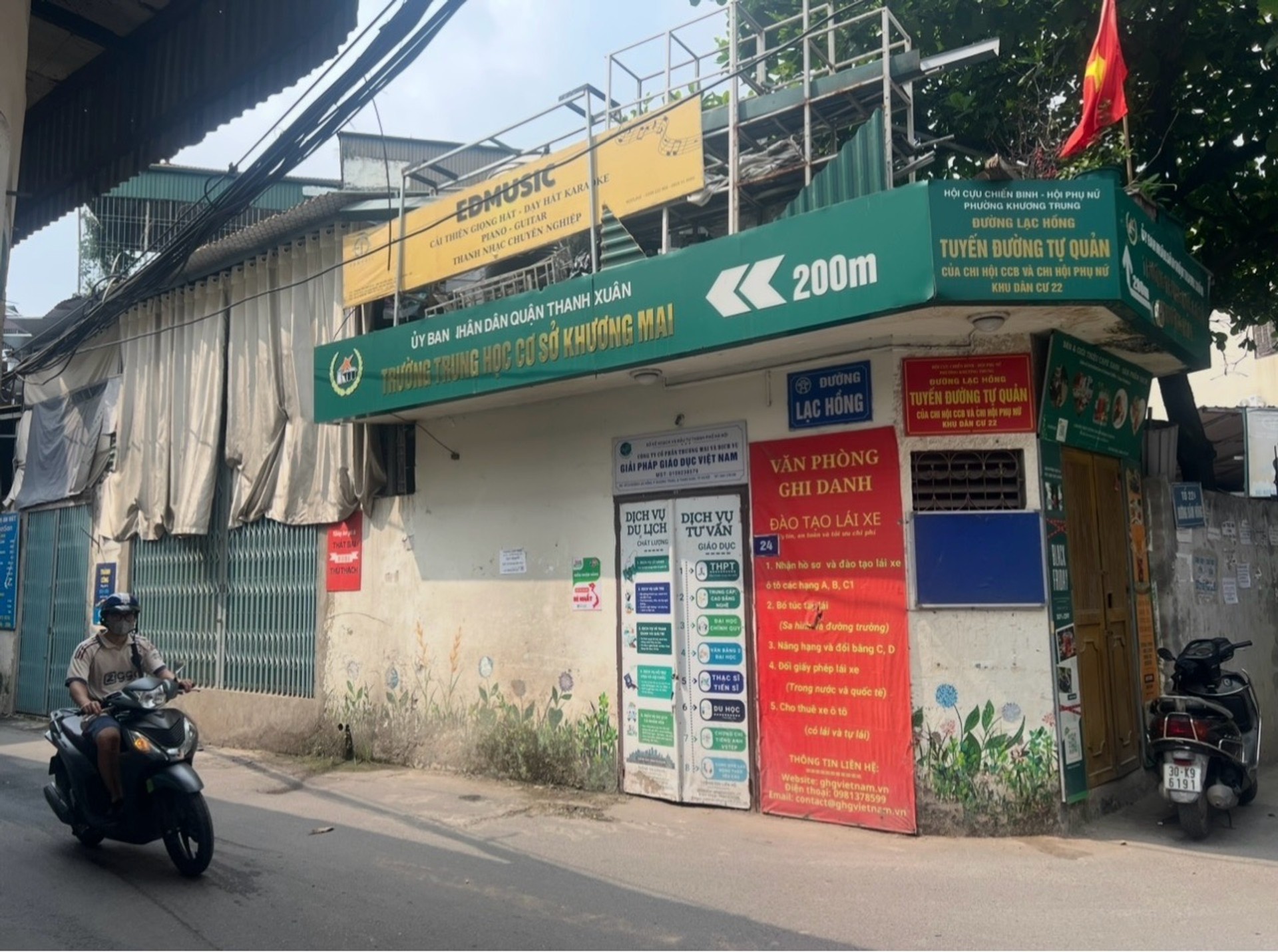 Bán nhà Đầm Hồng - diện tích 58m2 4 tầng - ô tô đỗ cửa - giá 7,8 tỷ
