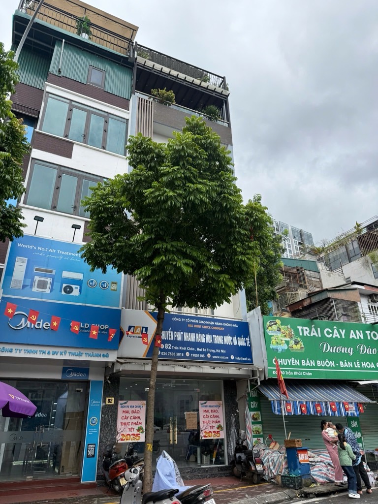 Bán nhà Trần Khát Chân - diện tích 57m2 7 tầng - Cực phẩm, kinh doanh sầm uất - giá 42,5 tỷ