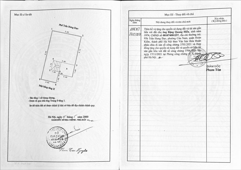 Bán nhà Trần Hưng Đạo - diện tích 49m2 4 tầng - Lô góc 2 mặt thoáng - giá 49,5 tỷ