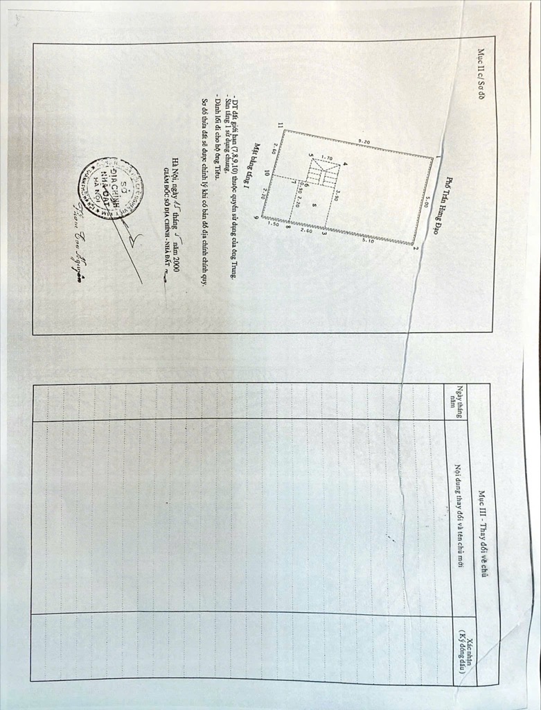 Bán nhà Trần Hưng Đạo - diện tích 49m2 4 tầng - Lô góc 2 mặt thoáng - giá 49,5 tỷ