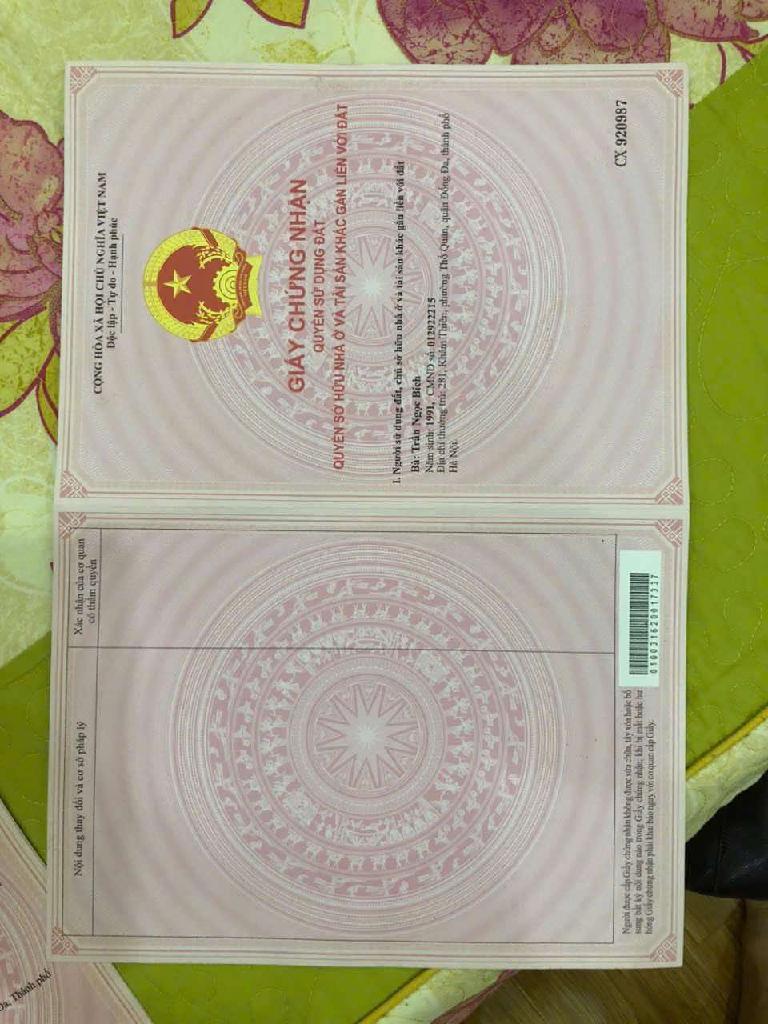 Bán nhà Ngõ 127 - diện tích 133m2 5 tầng - Lô góc 2 mặt thoáng - giá 6,8 tỷ