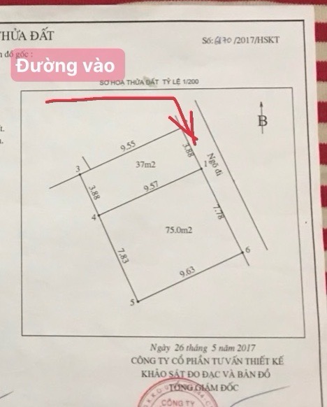 Bán nhà Trương Định - diện tích 112m2 3 tầng - Mảnh đất hiếm - giá 1,3 tỷ