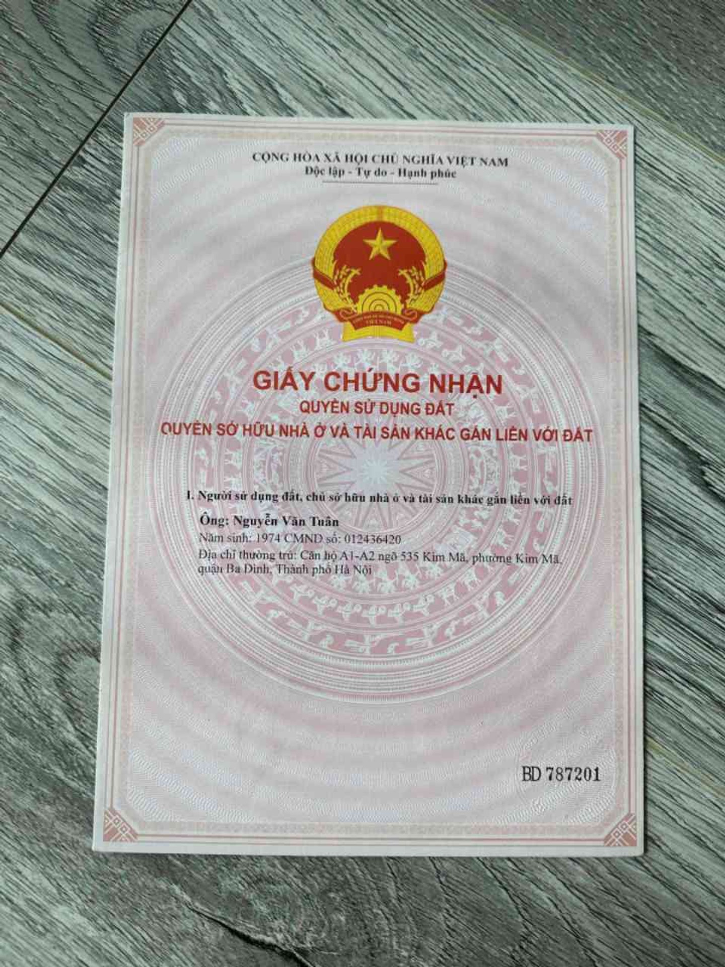 Bán nhà Khâm Thiên - diện tích 65m2 1 tầng - Căn hộ chung cư - giá 2,7 tỷ