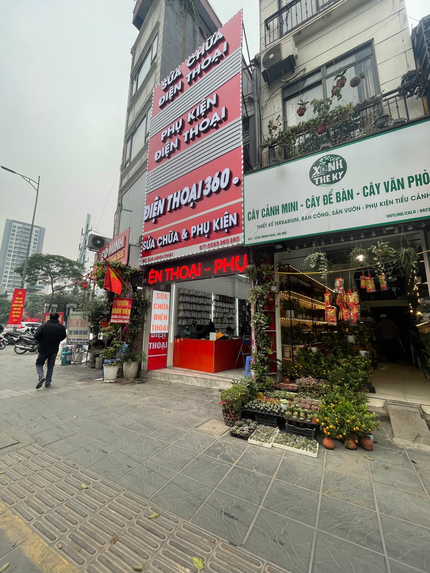 Bán nhà Minh Khai - diện tích 257m2 1 tầng - 2 mặt tiền - giá 115 tỷ