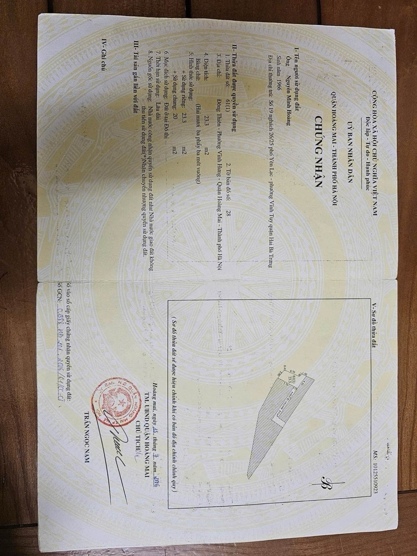 Bán nhà Đông Thiên - diện tích 23m2 4 tầng - Nhà đẹp hiếm có - giá 4,8 tỷ